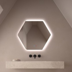 Espejo de baño con luz LED Tarragona de Dyled