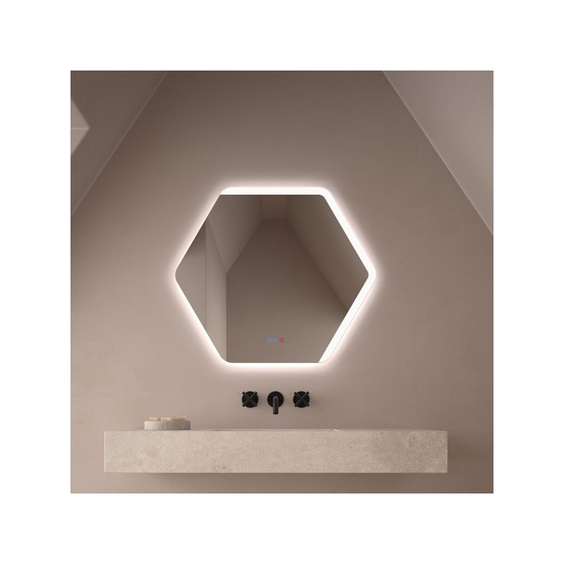 Espejo de baño con luz LED Tarragona de Dyled