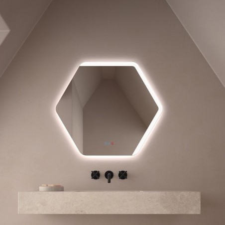 Espejo de baño con luz LED Tarragona de Dyled