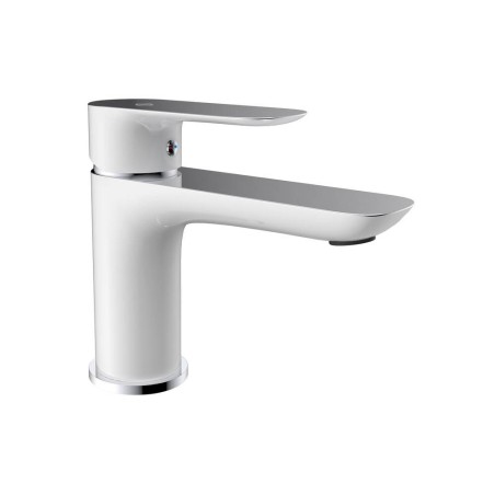Grifo lavabo blanco/ cromo. Casio GME