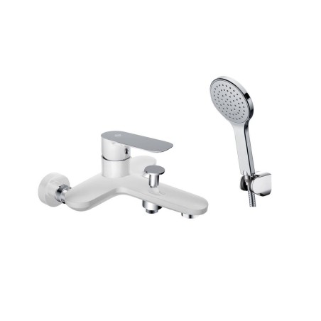 Grifo bañera cromo / blanco, Casio GME