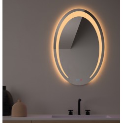 Espejo  Ovalado con luz LED Suso de Dyled
