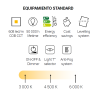 Espejo  Ovalado con luz LED Suso de Dyled