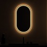 Espejo con luz LED Ovalado triledLED Para Baño Hércules de Dyled con antivaho