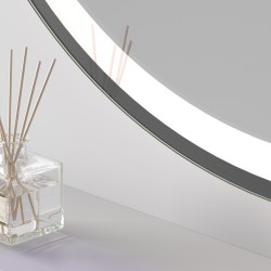 Espejo con luz LED Ovalado triledLED Para Baño Hércules de Dyled con antivaho