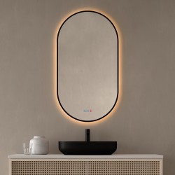 Espejo con luz LED Ovalado Para Baño Cáceres de Dyled
