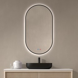 Espejo con luz LED Ovalado Para Baño Cáceres de Dyled