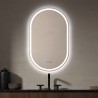 Espejo con luz LED Ovalado Para Baño Úbeda de Dyled