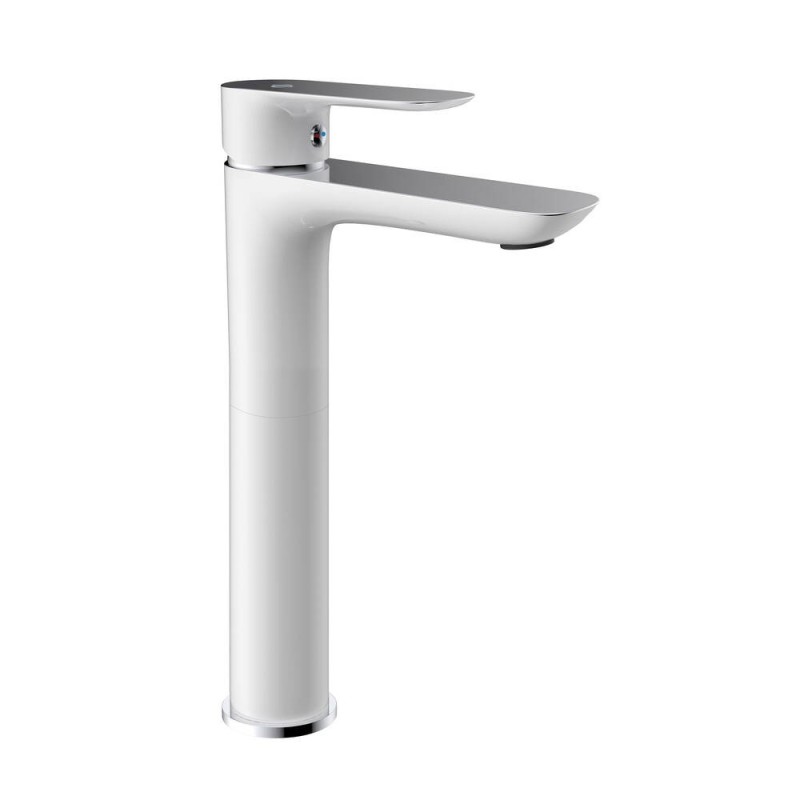 Grifo lavabo alto blanco / cromo, Casio GME