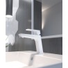 Grifo de lavabo blanco, Marriot GME