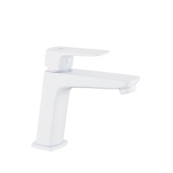 Grifo de lavabo blanco, Marriot GME