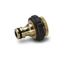 Adaptador de grifo de latón, G3/4" con reductor a G1/2". Karcher 2.645-013.0