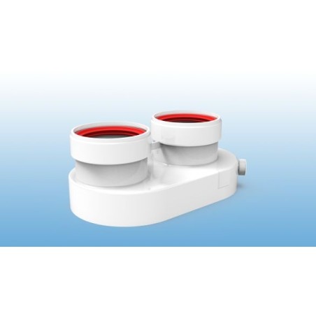 ADAPTADOR BIFLUJO SAUNIER